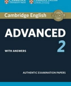 Cambridge English: Advanced (CAE) 2 Student's Book with Answers -  - 9781316504505