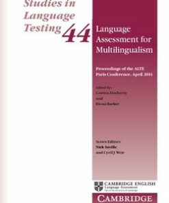 Language Assessment for Multilingualism (SILT 44) - Coreen Docherty - 9781316505007