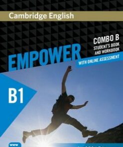 Cambridge English Empower Pre-Intermediate B1 Combo B (Split Edition) (Student's Book B & Workbook B with Online Assessment & Practice) - Adrian Doff - 9781316601259