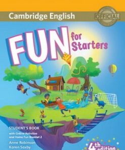 Fun for Starters (4th Edition - 2018 Exam) Student's Book with Audio Download