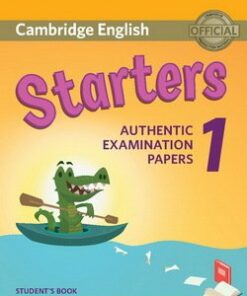 Cambridge English: (2018 Exam) Starters 1 Student's Book -  - 9781316635896
