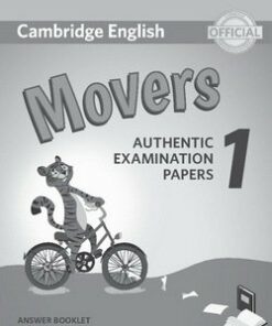 Cambridge English: (2018 Exam) Movers 1 Answer Booklet -  - 9781316635940