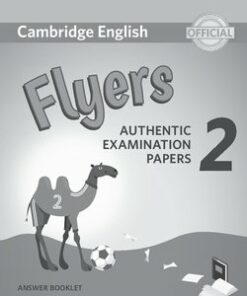 Cambridge English: (2018 Exam) Flyers 2 Answer Booklet -  - 9781316636282