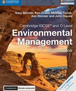 Cambridge IGCSE & O Level Environmental Management (2019 Exam) Coursebook with Cambridge Elevate Enhanced Edition (2 Year Access) -  - 9781316646021