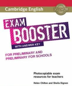 Cambridge English Exam Booster for Preliminary (PET) & Preliminary for Schools (PET4S) Photocopiable Teacher's Edition with Answers & Audio Download - Sheila Dignen - 9781316648445
