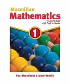 Macmillan Mathematics 1 Teacher's Book with eBook - Paul Broadbent - 9781380000590