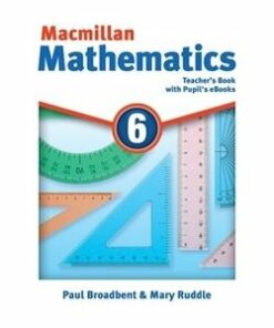 Macmillan Mathematics 6 Teacher's Book Pack with eBook - Paul Broadbent - 9781380000736