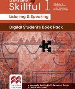 Skillful (2nd Edition) 1 (Elementary) Listening and Speaking Premium Digital Student's Book Pack (Internet Access Code) - Lida Baker - 9781380010445