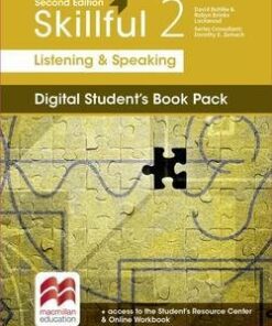 Skillful (2nd Edition) 2 (Intermediate) Listening and Speaking Premium Digital Student's Book Pack (Internet Access Code) - David Bohlke - 9781380010568