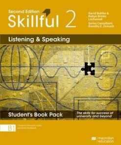 Skillful (2nd Edition) 2 (Intermediate) Listening and Speaking Premium Student's Book Pack - David Bohlke - 9781380010599