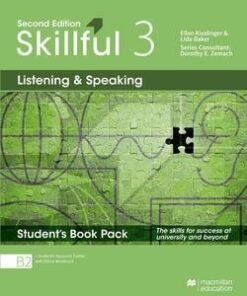 Skillful (2nd Edition) 3 (Upper Intermediate) Listening and Speaking Premium Student's Book Pack - Ellen Kisslinger - 9781380010704