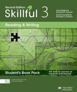 Skillful (2nd Edition) 3 (Upper Intermediate) Reading and Writing Premium Student's Book Pack - Louis Rogers - 9781380010766