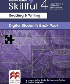 Skillful (2nd Edition) 4 (Advanced) Reading and Writing Premium Digital Student's Book Pack (Internet Access Code) - Louis Rogers - 9781380010865