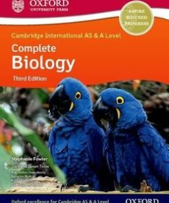 Complete Biology for Cambridge International AS & A Level (3rd Edition) Student's Book - Stephanie Fowler - 9781382005234