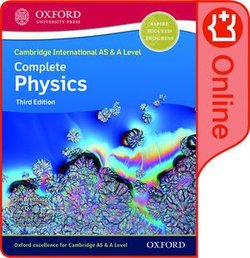 Complete Physics for Cambridge International AS & A Level (3rd Edition) Enhanced Online Student's Book (Internet Access Card) - Jim Breithaupt - 9781382005432
