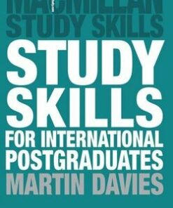 Studying Skills for International Postgraduates - Martin Davies - 9781403995803