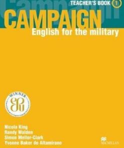 Campaign English for the Military 1 Teacher's Book - Nicola King - 9781405009812