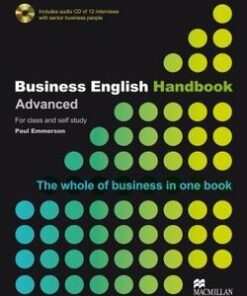 Business English Handbook Advanced with Audio CD - Paul Emmerson - 9781405086059