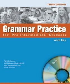 Grammar Practice for Pre-Intermediate Students Student's Book with Answer Key and CD-ROM - Steve Elsworth - 9781405852968