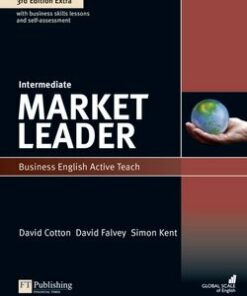 Market Leader (3rd Edition) Intermediate ActiveTeach (Interactive Whiteboard Software) - David Cotton - 9781408259962