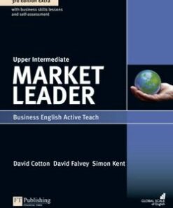 Market Leader (3rd Edition) Upper Intermediate ActiveTeach (Interactive Whiteboard Software) - David Cotton - 9781408259986