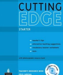 Cutting Edge Starter Teacher's Resource Book with Test Master CD-ROM - Sarah Cunningham - 9781408262290