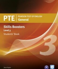 Pearson Test of English (PTE) General Skills Booster Level 3 Student's Book - Steve Baxter - 9781408267837