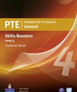 Pearson Test of English (PTE) General Skills Booster Level 4 Student's Book - Susan Davies