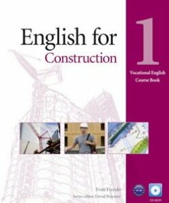Vocational English: English for Construction 1 Coursebook with CD-ROM - Evan Frendo - 9781408269916