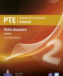 Pearson Test of English (PTE) General Skills Booster Level 2 Teacher's Book - Terry L. Cook - 9781408277935