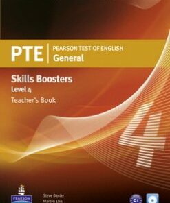 Pearson Test of English (PTE) General Skills Booster Level 4 Teacher's Book - Susan Davies