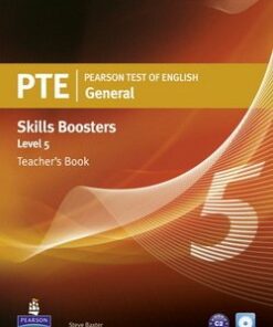 Pearson Test of English (PTE) General Skills Booster Level 5 Teacher's Book - Steve Baxter - 9781408277966