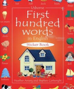 First Hundred Words in English Sticker Book -  - 9781409510062
