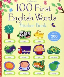 100 First English Words Sticker Book -  - 9781409551539