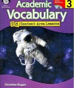 Academic Vocabulary Level 3: 25 Content Area Lessons - Dugan