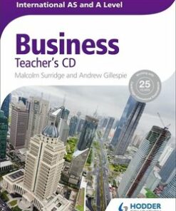 Cambridge International AS & A Level Business Teacher's CD-ROM - Malcolm Surridge - 9781444181418