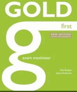 Gold First (New Edition) Exam Maximiser without Key with Online Audio - Jacky Newbrook - 9781447907176