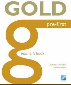 Gold Pre-First Teacher's Book - Clementine Annabell - 9781447907282
