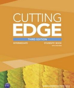 Cutting Edge (3rd Edition) Intermediate Student's Book with Class Audio & Video DVD - Sarah Cunningham - 9781447936879