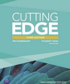 Cutting Edge (3rd Edition) Pre-Intermediate Student's Book with Class Audio & Video DVD - Araminta Crace - 9781447936909