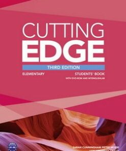 Cutting Edge (3rd Edition) Elementary Student's Book with Class Audio & Video DVD & MyLab Internet Access Code - Araminta Crace - 9781447944034
