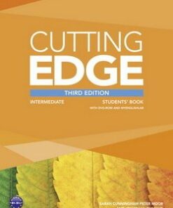 Cutting Edge (3rd Edition) Intermediate Student's Book with Class Audio & Video DVD & MyLab Internet Access Code - Sarah Cunningham - 9781447944041