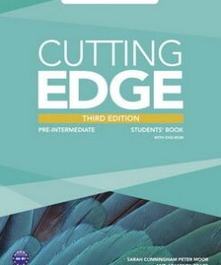 Cutting Edge (3rd Edition) Pre-Intermediate Student's Book with Class Audio & Video DVD & MyLab Internet Access Code - Araminta Crace - 9781447944058
