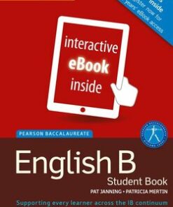 Pearson Baccalaureate: English B for the IB Diploma eBook Only Edition (Internet Access Code Card) - Pat Janning - 9781447944171
