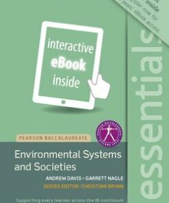 Pearson Baccalaureate: Essentials: Environmental Systems and Societies for the IB Diploma eBook Only Edition (Internet Access Code Card) - Garrett Nagle - 9781447950356