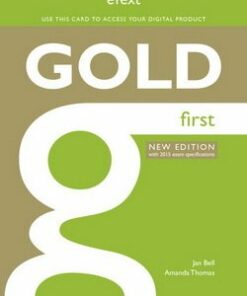 Gold First (New Edition) eText Coursebook Access Card - Jan Bell - 9781447973881