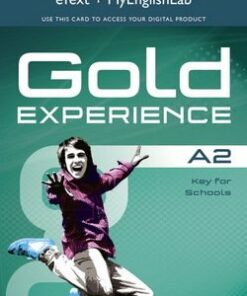 Gold Experience A2 Key for Schools eText Student's Book & MyEnglishLab (Internet Access Code Card) - Kathryn Alevizos - 9781447978909