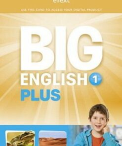 Big English Plus 1 Pupil's eText Internet Access Code -  - 9781447994268