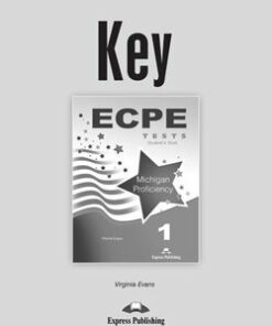 ECPE 1 Tests for the Michigan Proficiency Answer Key -  - 9781471502170