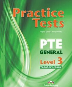 Practice Tests PTE General Level 3 Teacher's Book with DigiBooks App -  - 9781471579172